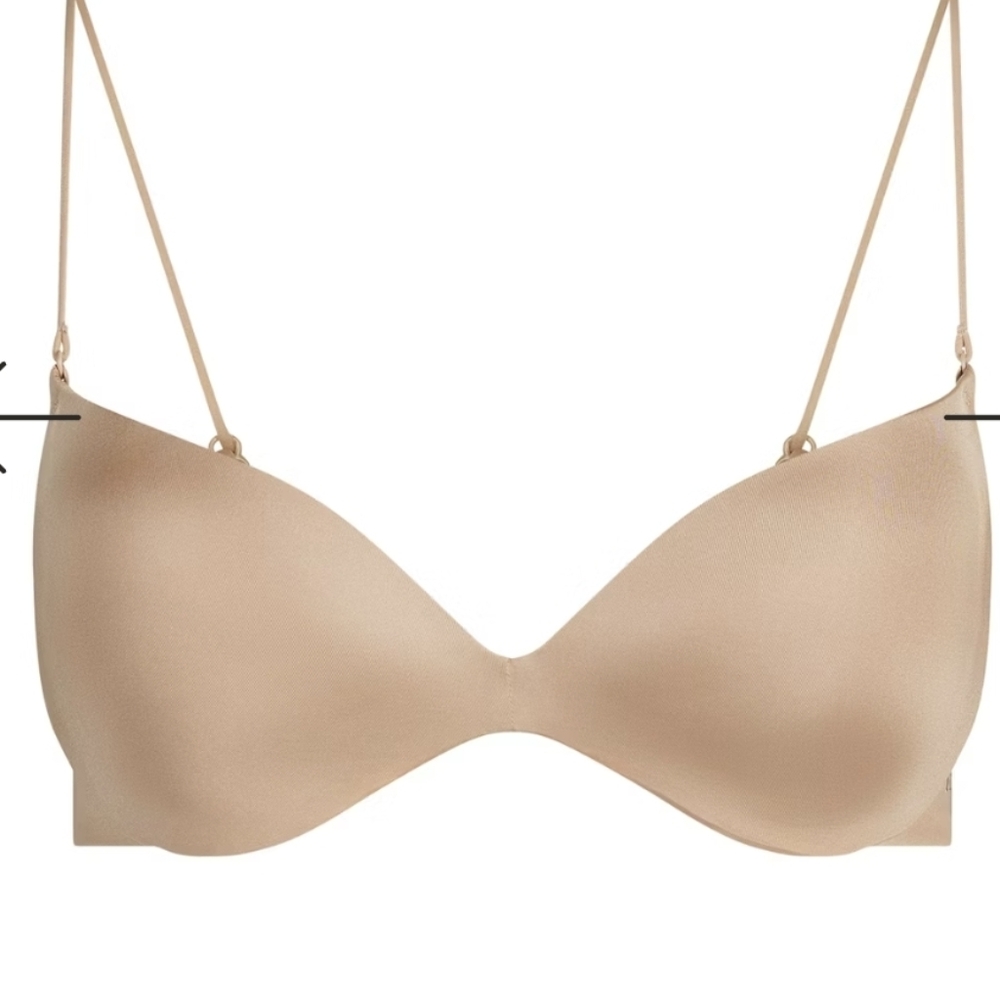 Skims Wireless Form Smooth Micro Strap Plunge Bra… - image 6